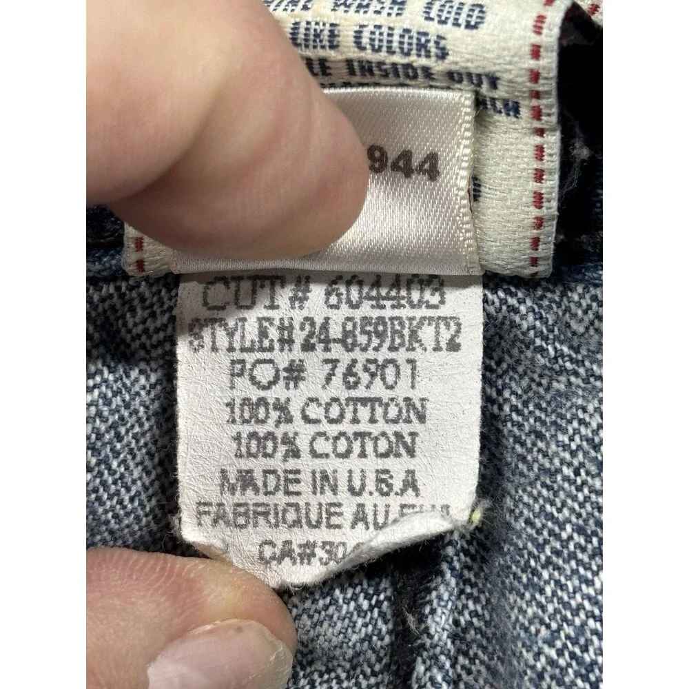 True Religion Ricky Super T Jeans USA Made Vintage Y2K Flap Pockets 31